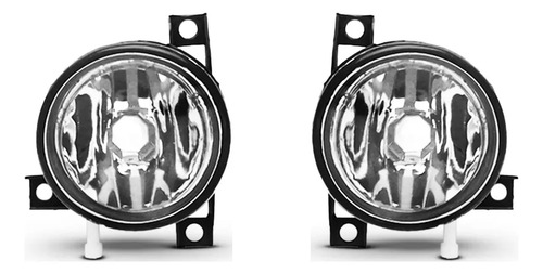 Kit X2 Faros Auxiliares Rompenieblas Lam Vw Gol Fox Suran Saveiro 2004 al 2014