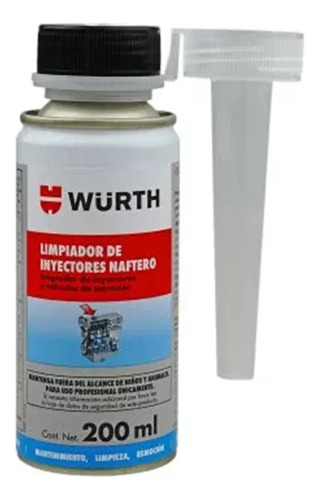 Wurth Limpia Inyectores Nafta 200ml